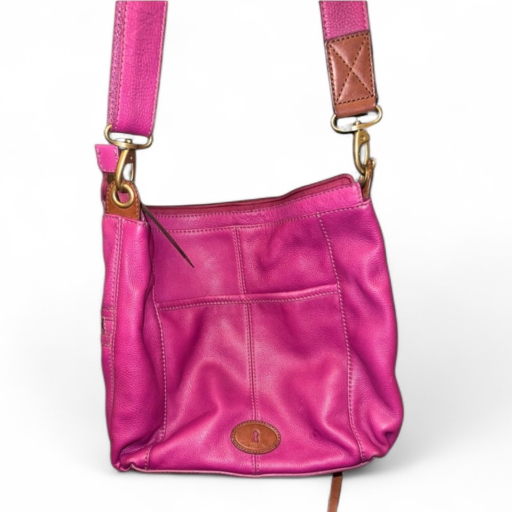 Upcycled Leather Satchel Crossbody Bag Y2K Purse Plum PACKED